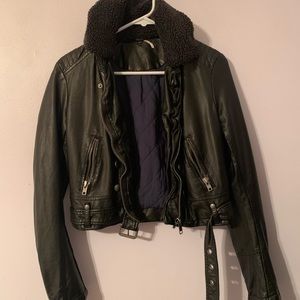 Free People Leather Jacket